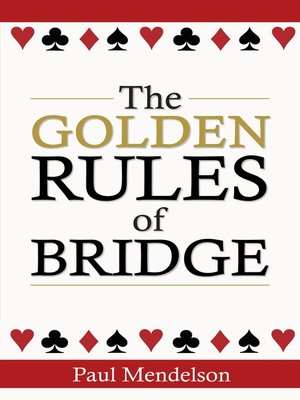 cover image of The Golden Rules of Bridge